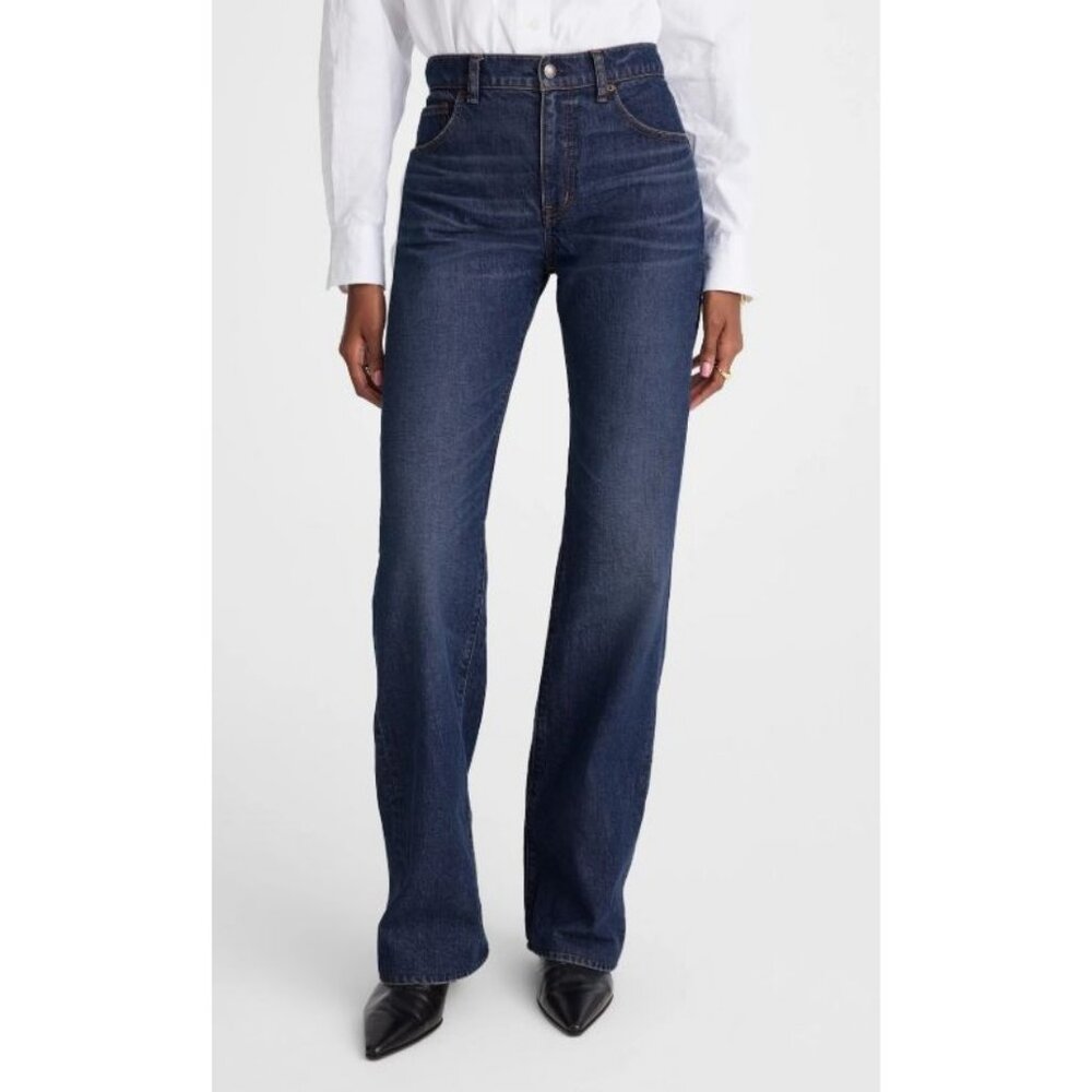 Madewell Indigo Boot-Cut High-Rise Jeans